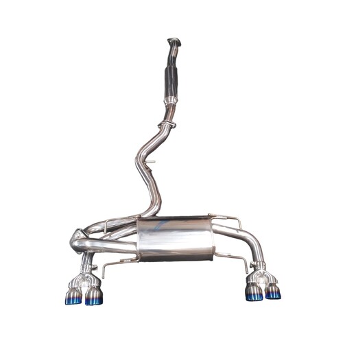 ULTIMATE SERIES CAT BACK EXHAUST WRX MY11-14/ STI MY08-14 HATCH TITANIUM TIPS